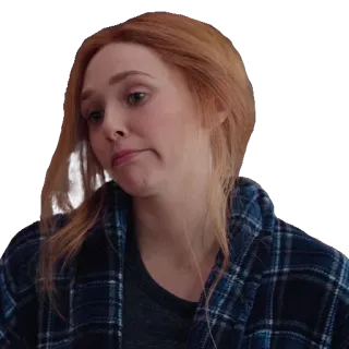 😕 Wanda Maximoff marvel, wanda, scarlet witch, elizabeth olsen, personnage telegram sticker