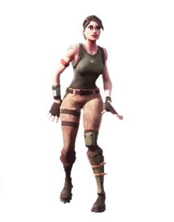 👏 fortnite, jeu, personnage, skin, style militaire, soldat telegram sticker