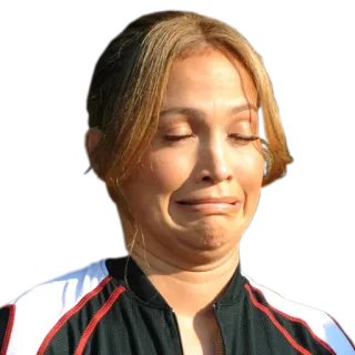 😬 woman, crying, sad, emotional, upset, distressed telegram sticker