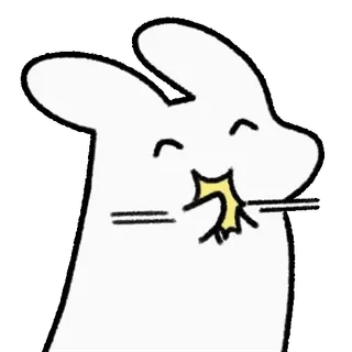 💘 conejo, lindo, tierno, animal, kawaii telegram sticker