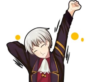 😞 Anime, Personagem, Gesto, Sonolento, Bocejo whatsapp sticker