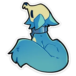 🙃 kreatur, cartoon, süß, aufkleber telegram sticker