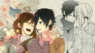 ❤ Anime, Romantik, Paar, Manga, Liebe telegram sticker