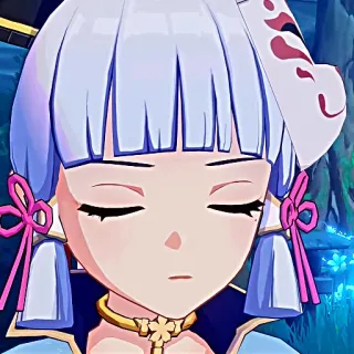 ❄️ Kamisato Ayaka Genshin Impact Anime, Video game, Genshin Impact, Ayaka, Kamisato Ayaka, Karakter, Fanart telegram sticker