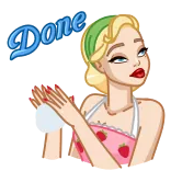 CutieMadeline telegram emojis 👍