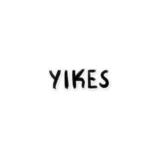 😱 YIKES yikes, reaction, expression, phrase, slang telegram sticker