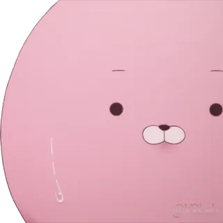 😅 pink, bear, cute, animal, sticker telegram sticker