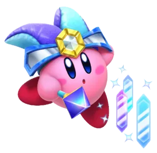 💫 Kirby kirby, nintendo, gra wideo, postać, słodki telegram sticker