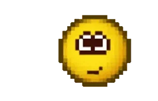 👌 Emoji, Sticker, Pixel art, Confus, Incertain, Questionnement telegram sticker
