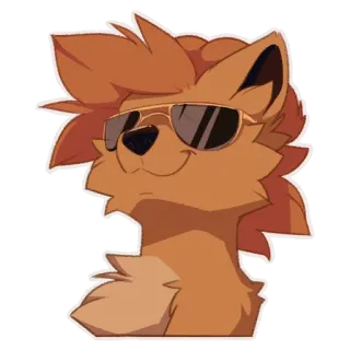 😏 lion whatsapp sticker