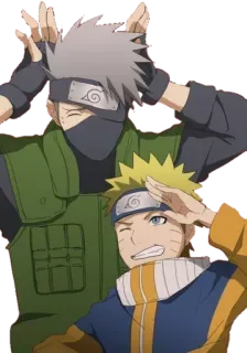 😃 Naruto Anime, Manga, Naruto, Kakashi whatsapp sticker