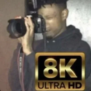 🤍 21 Savage 8K ULTRA HD 21 savage, 8k, ultra hd, photographer, camera, meme, reaction telegram sticker