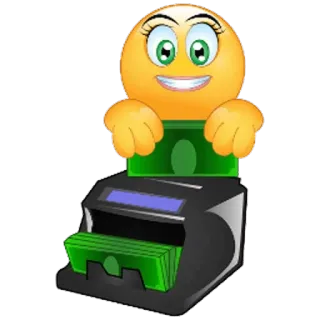 😓 Geld, Emoji, Maschine, Finanzen, Bargeld telegram sticker