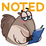 Ant-Eater Peter whatsapp stickers