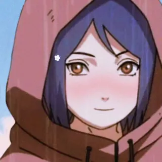 ❤️‍🔥 Konan Naruto Anime, Konan, Naruto, Personaggio, Manga, Femmina whatsapp sticker