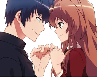 😍 Anime, Romantik, Paar, Beziehung, Liebe, Süß telegram sticker
