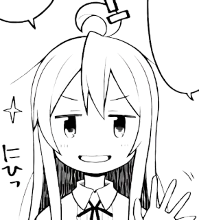⚪️ にゃっ Anime, Carino, Ragazza, Gatto, Kawaii telegram sticker