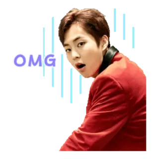 😱 OMG omg, reação, surpresa, pessoa, chocado whatsapp sticker