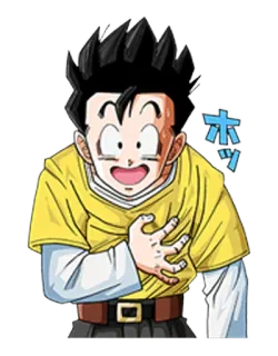 💓 Gohan Dragon Ball ホッ Anime, Cartone animato, Gohan, Dragon Ball, Personaggio telegram sticker