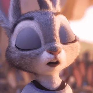🙄 Judy Hopps Zootopia telegram sticker
