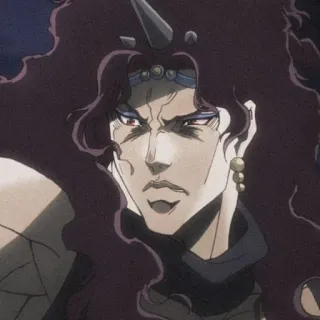 💜 Kars JoJo's Bizarre Adventure Anime, Kars, JoJo's Bizarre Adventure, Bösewicht telegram sticker