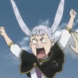 👑 Noelle Silva Black Clover Anime, Black Clover, Noelle Silva, Mago, Caballero Mágico, Tsundere, Divertido telegram sticker