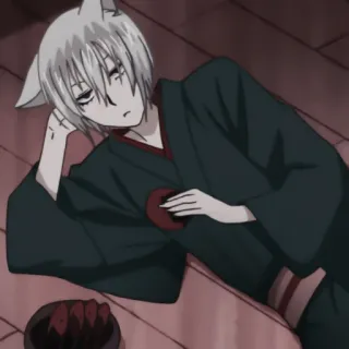 🩺 Tomoe Kamisama Kiss 动漫, 狐狸, 巴卫, 元气少女缘结神, 角色, 漫画, 日语 telegram sticker