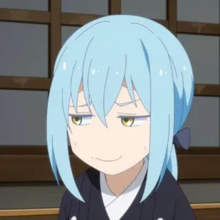 😓 Rimuru Tempest That Time I Got Reincarnated as a Slime Anime, Manga, Rimuru, Tempest, Isekai, Slime telegram sticker