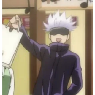 🙂 Satoru Gojo Jujutsu Kaisen Anime, Gojo Satoru, Jujutsu Kaisen, Personnage, Manga telegram sticker