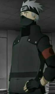 🥷 Kakashi Naruto anime, kakashi, naruto, manga, ninja telegram sticker