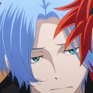 💎 anime, cartoon, character, portrait, boy, person telegram sticker