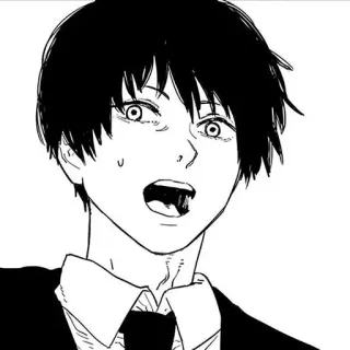 🌟 Manga, Anime, Charakter, Illustration, Porträt whatsapp sticker