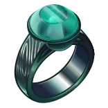 🎁 bague, bijou, accessoire, vert, métal whatsapp sticker