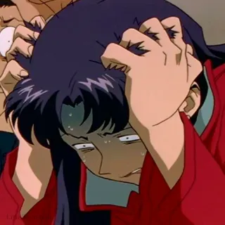 😭 anime, frustrado, estresado, dibujo animado, emoción telegram sticker