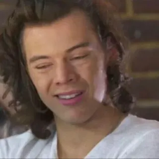 😒 Harry Styles harry styles, singer, celebrity, one direction, pop music telegram sticker