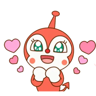 ❤ Kartun, Anime, Lucu, Kawaii, Cinta, Hati telegram sticker