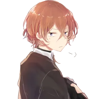 😕 Anime, Junge, Charakter, Kunst telegram sticker