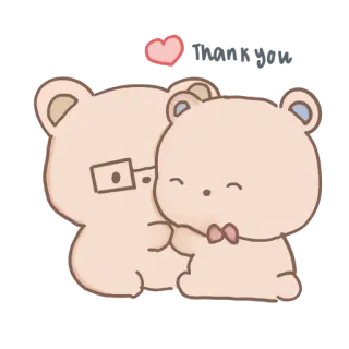 🤗 bear, love, cute, cartoon, couple, heart telegram sticker
