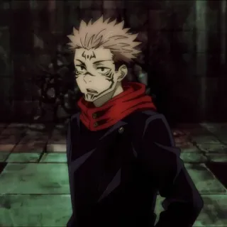 😈 Yuuji Itadori Jujutsu Kaisen Anime, Manga, Maledizioni, Shonen, Stregone telegram sticker