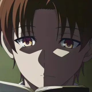 ⭐ Ayanokoji Kiyotaka Classroom of the Elite Anime, Classroom of the Elite, Ayanokoji Kiyotaka, Sekolah, Pelajar telegram sticker