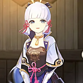 ❄️ Ayaka Kamisato Genshin Impact Anime, Video game, Genshin Impact, Ayaka Kamisato, Karakter telegram sticker