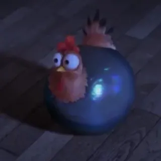 Nafise the chicken 🐔 whatsapp stickers