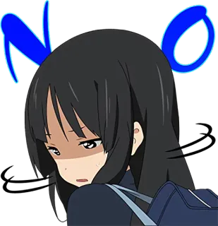 ❌ NO anime, girl, k-on, no telegram sticker
