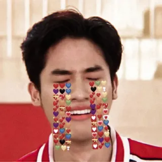 🕸 hearts, sad, crying, emotions, love, face whatsapp sticker