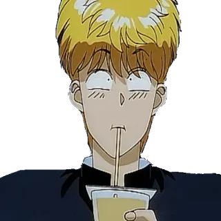 🍸 Anime, Trinken, Lustig, Cartoon, Illustration whatsapp sticker