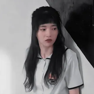 🍥 女孩, 女人, 肖像, 校服, 亚洲, 韩国, 青少年 whatsapp sticker