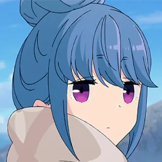 👁 Anime, Desenho animado, Garota, Retrato, Fofa, Personagem telegram sticker
