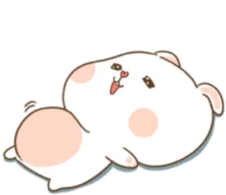 🙂 süß, tier, hund, comic, fröhlich, spielerisch telegram sticker