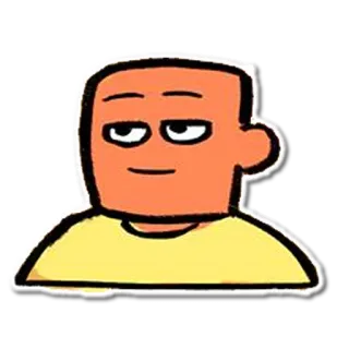 😊 cartoon, sticker, character, illustration telegram sticker