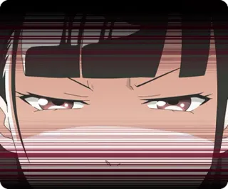 👀 anime, cartoon, boos, ogen telegram sticker